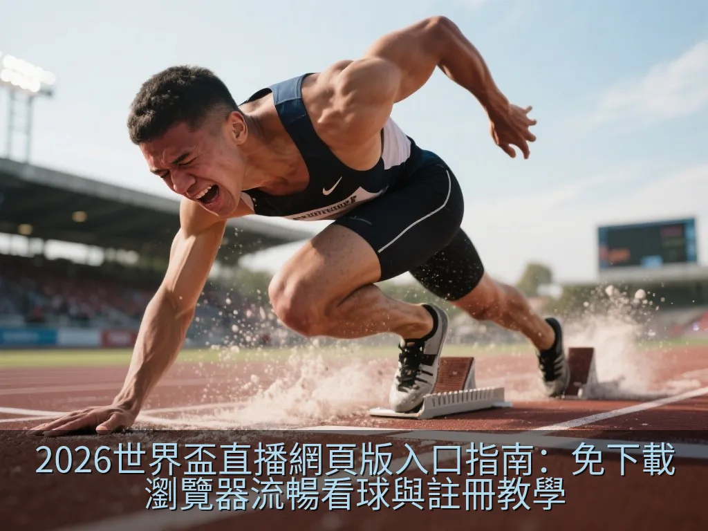 2026世界盃直播網頁版入口指南：免下載瀏覽器流暢看球與註冊教學